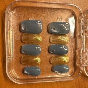 Gilded Mist Press-On‎ Nail Set
